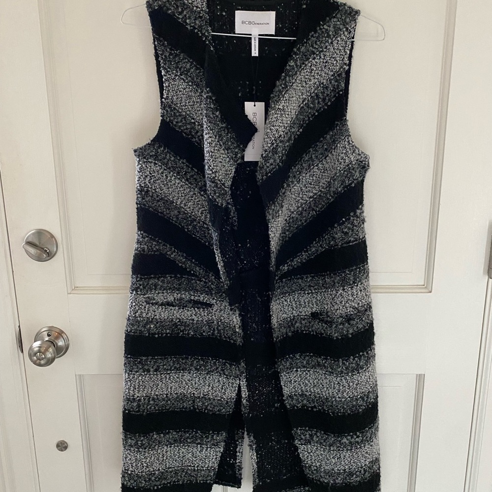 NWT BCBGeneration long sweater vest